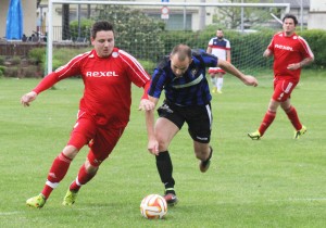 E Kesedzic DSG Thalheim erzielte 3 Tore  Foto H Erhardt