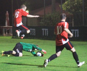 DSG Thalheim gegen Lok St Florian Foto H Erhardt