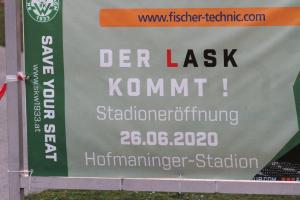 LASK Kommt zur Stadioneröffnung Foto H Erhardt