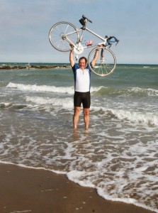 Copy of Peter Viechtbauer fuhr von Arnoldstein bis Jesolo mit dem Fahrrad Foto H Erhardt 50p