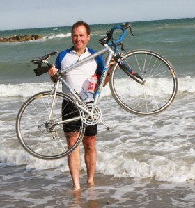 Copy of Peter Viechtbauer fuhr von Arnoldstein bis Jesolo mit dem Fahrrad  Foto H Erhardt 50p