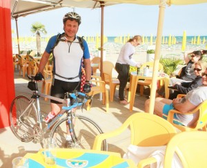 Copy of Peter Viechtbauer fuhr von Arnoldstein bis Jesolo mit dem Fahrrad  Foto H Erhardt  50p